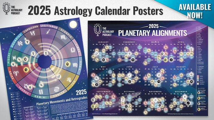 2025 Astrology Calendar Posters